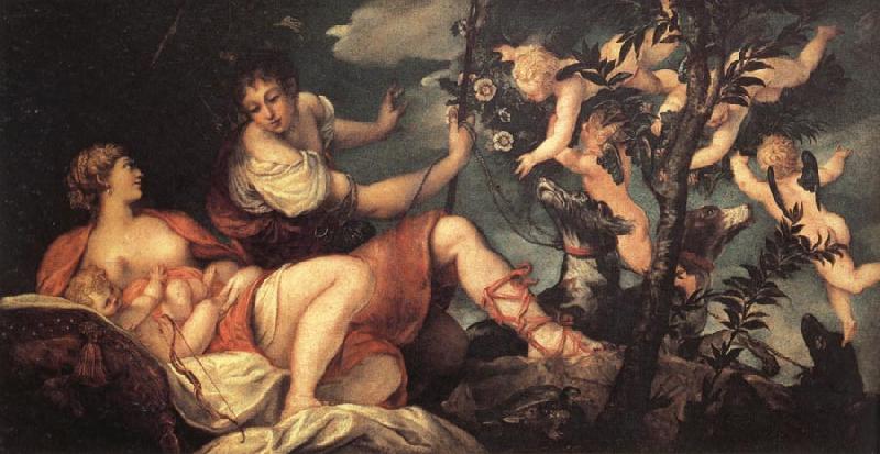 Jacopo Tintoretto Diana and Endymion oil painting picture